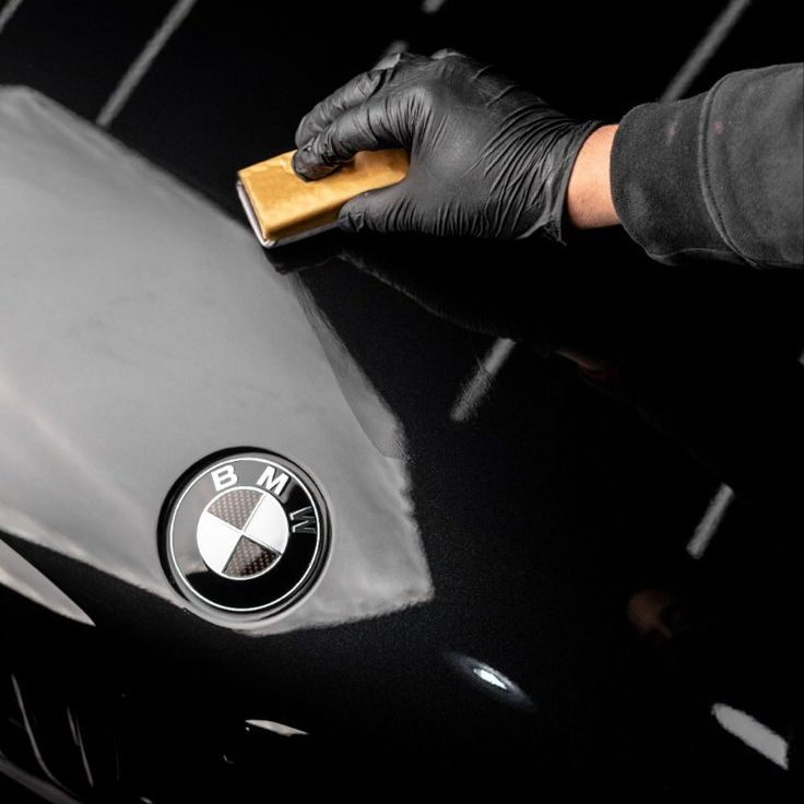 car getting properly inspected